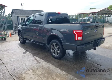 2017 Ford F-150 Xlt из США, поврежденный, VIN 1FTEW1EF2HKE03422